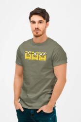 D&B Férfi/Unisex Póló MO00032 Minions Katonai zöld-Méret S (MO00032MinionsMilitaryS)