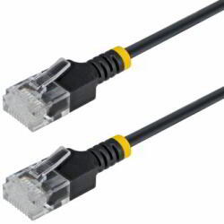 StarTech - 4 m-es fekete, ultravékony Cat6A Ethernet kábel, UTP - N6APATUTP34BKS4M (N6APATUTP34BKS4M)