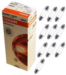 OSRAM Lampa Halogen OSRAM 6418. TP, 12V, C5W, 10 bucati (6418.TP)