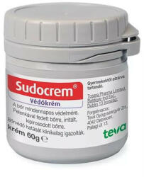 Sudocrem Védőkrém - 60g - Pelenkakiütésre és Bőrirritációra (36713)