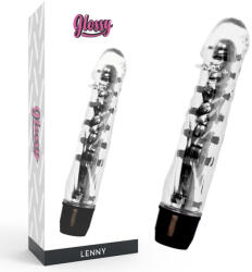 Glossy - prémium fekete vibrátor érzéki kényeztetéshez