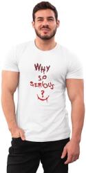 D&B Férfi/Unisex Póló MO00078 Joker Fehér-Méret M (MO00078JokerWhiteSizeM)