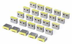 StarTech - USB-A portblokkoló csere dugók, 25 darabos pót reteszelő betét - 25P-USB-A-BLOCKER (25P-USB-A-BLOCKER)