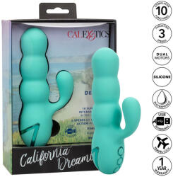 CalExotics - Del Mar Diva Vibrátor Rabbir Aqua Green A California Dreaming-től