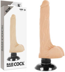 Basecock - Realista Vibrátor 2-1 Hús 18, 5 Cm -o-4 Cm