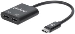 Manhattan USB-C Audio Átalakító 153348 (153348)