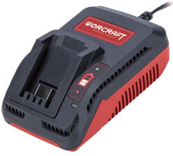 WORCRAFT Szerszámgép akkumulátortöltő, Worcraft CLC-20V-2.4H ShareSYS, fekete, 20 V, gyorstöltő (TC1130764)