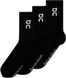 On Șosete Logo Sock High 3P Black M