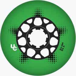 Undercover Wheels Roți pentru role UNDERCOVER WHEELS Team Pro 84 mm/84A 4 buc. green