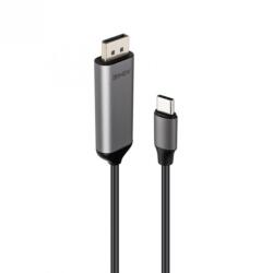 Lindy Cablu Bidirectional USB Type C la DisplayPort 8K60Hz/4K144Hz 1m, Lindy L43503 (L43503)