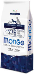 Monge Superpremium Dog 12kg Monge Superpremium Adult Medium száraz kutyatáp