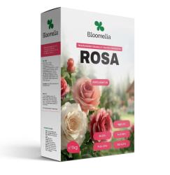 Bloomelia Ingrasamant granulat BLOOMELIA ROSA - 1 kg, NPK 10-13-25 pentru trandafiri inflorire abundenta si flori intens colorate (PR-104541)