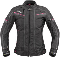 W-Tec Női motoros kabát W-TEC Progair Lady, hőszigetelő CloudAir bélés, Visionight fényvisszaverő elemek, strapabíró 600D-s poliészter szövet fekete-fluo M bővített (21811-M-2-P)