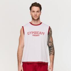 GymBeam Мъжки спортен потник Varsity White S