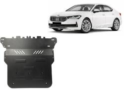  Acél motor, kapcsolószekrény, hűtő védőlemez Skoda Superb 4 - (2024-2026)