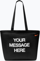 Nike Táska Nike Heritage "Your Message Here" Tote 22 l black/white/safety orange