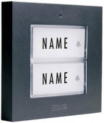 m-e GmbH modern-electronics Rádiójel vezérlésű csengő Adó Névtáblával (41273) (41273)