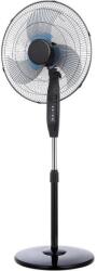 EUROLAMP Álló ventilátor 65W/230V, 50 cm átmérő, fekete + távirányító 300-20007 (EU0725)