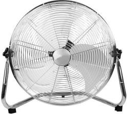 EUROLAMP Álló ventilátor 100 W / 230 V, Ø 45 cm, fényes króm 300-21503 (EU0678)