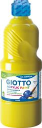 GIOTTO F53370200 Akril festék Yellow 500 ml 1 db (F53370200)
