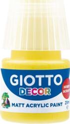 GIOTTO Decor Akril festék Yellow 25 ml 1 db (F538102)