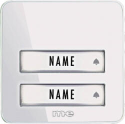 m-e GmbH modern-electronics Rádiójel vezérlésű csengő Adó (41078) (41078) - aqua