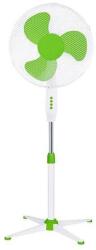 EUROLAMP Álló ventilátor 60W/230V, átm. 40 cm, fehér/zöld 147-29020 (EU0682)