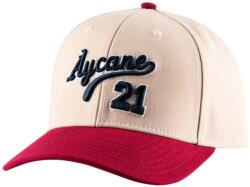 AYCANE Legacy Cap Mallow White - Crimora Red Férfibaseballsapka
