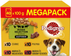 PEDIGREE kutya tasak MP adult vegyes aszpikos 40x100g