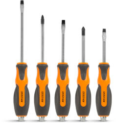 HANDY Csavarhúzó készlet üthető 6 db-os kereszt + lapos (PT-10704)