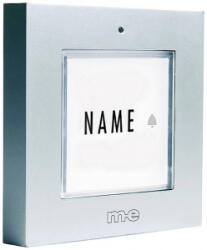 m-e GmbH modern-electronics Rádiójel vezérlésű csengő Adó Névtáblával (41272) (41272) - aqua