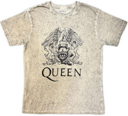 Queen Crest (Wash Collection) Dip-Dye on White XL Ing (QUTS68MDD04)