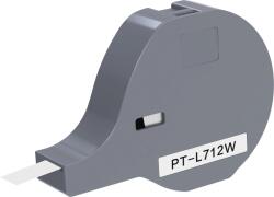 PT P700 L712W, 12mm x 8m, bandă albă (PT-L712W)