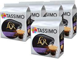 TASSIMO Set 5 x Cutii Capsule cafea, L'OR Tassimo Lungo Profondo, 16 bauturi x 120 ml, 16 capsule