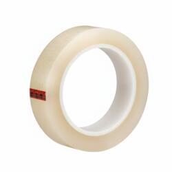 3M Transparent Film Tape Scotch 600, bandă adezivă transparentă pe o singură parte, rola 25 mm x 66 m (7000049783)