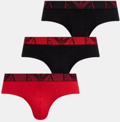 Emporio Armani Underwear alsónadrág férfi pamut elasztánnal 3-as csomag - fekete M