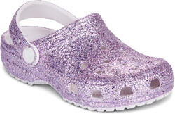 Crocs Saboti Fete Classic Chunky Glitter Clog T Crocs violet 19 / 20