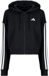 Adidas Bluze îmbrăcăminte sport Femei Essentials 3-Stripes French Terry Full-Zip Hoodie adidas Negru EU L