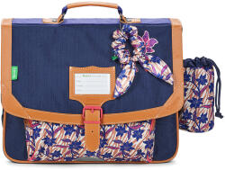 Tann's Ghiozdane Fete MAINA CARTABLE 38 CM POCHE GOURDE Tann's Albastru Unic