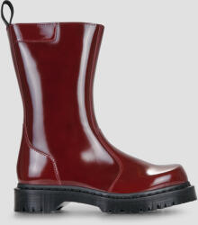 Dr. Martens Ghete Femei Rejena Mid Cherry Red Laquered Leather Dr. Martens Bordo 40