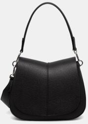Gianni Chiarini keresztpántos táska női bőr HELENA ROUND - fekete Univerzális méret - answear - 89 990 Ft