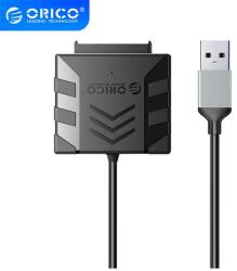 ORICO Dokkoló adapter - 3.5″ SATA HDD Adapter (2, 5″/3, 5″ HDD/SSD - USB-A3.0, Max. : 2TB, 30cm, fekete) (UTS1-3A-03-BK-BP-AKC)