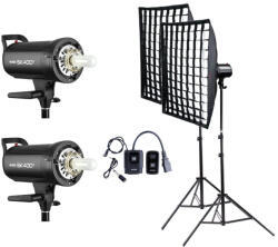 Godox SK400ll dupla stúdióvaku szett (Complete Flash kit) (CL KIT SK400)