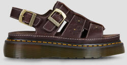 Dr. Martens Sandale cu platformă Wrenlie Sandal Dark Brown Grizzly Dr. Martens Maro 42