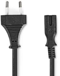 Nedis Cablu de alimentare Euro tata - IEC-320-C7, 2m, spiralat, negru, Nedis (CEGL11042BK20)