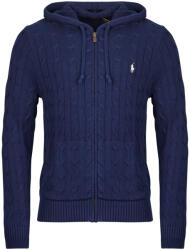 Ralph Lauren Jerseuri și Cardigane Bărbați GILET CAPUCHE EN MAILL TORSADEE Polo Ralph Lauren Albastru EU XS