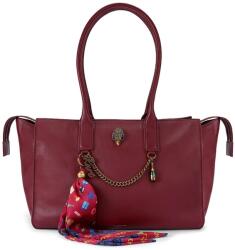Kurt Geiger London shopper női bőr SLOANE - burgundia Univerzális méret - answear - 140 990 Ft
