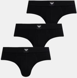 Emporio Armani Underwear alsónadrág férfi pamuttal 3-as csomag - fekete S - answear - 20 990 Ft