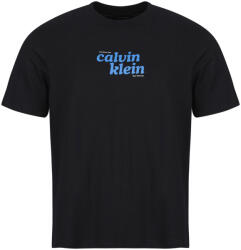 Calvin Klein Jeans Tricouri mânecă scurtă Bărbați SS 20S CALVINKLEIN TRVL FONTGRA Calvin Klein Jeans Negru EU M