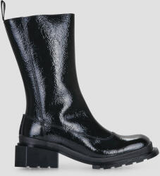 Dr. Martens Cizme cu toc Maybole High Boot Black Crinkle Patent Dr. Martens Negru 41